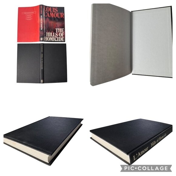 Louis L'Amour The Hills Of Homicide 1st British Edition HC 1987 Severn House Pub - Picture 4 of 15